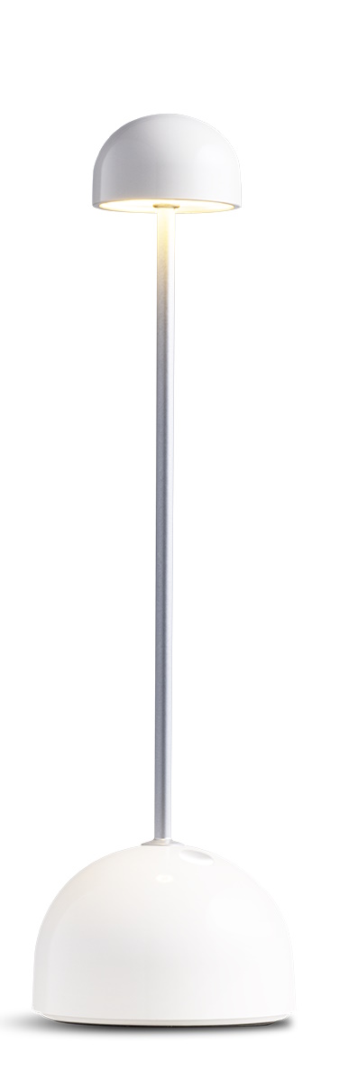 Sips Akkuleuchte / Tischleuchte marset Weiß / Silver (Ral 9001 - RAL 9006)