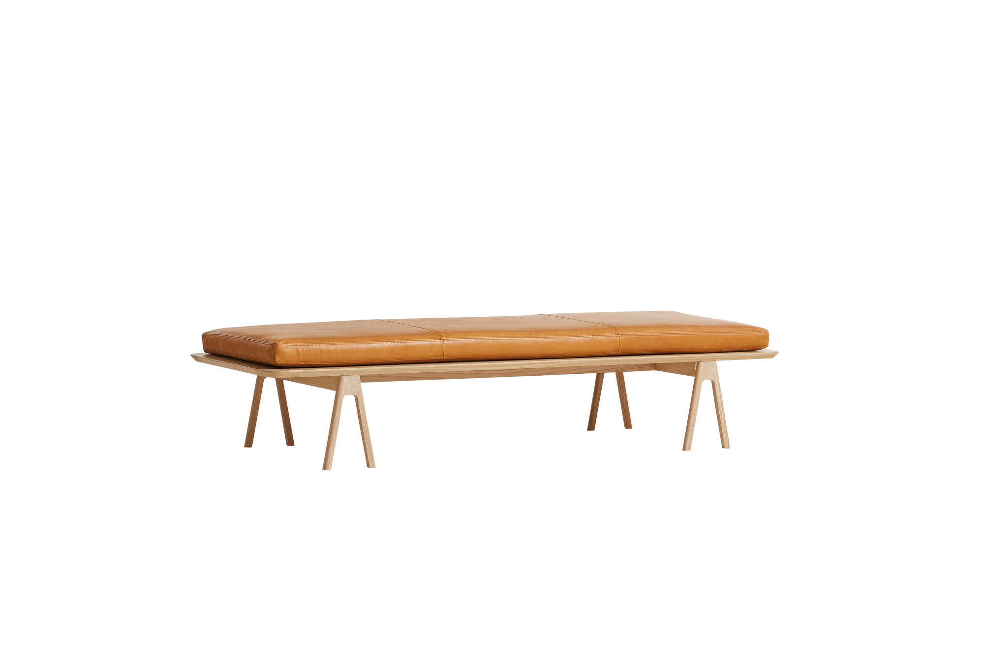 Level Daybed Liege Eiche/Cognac Woud