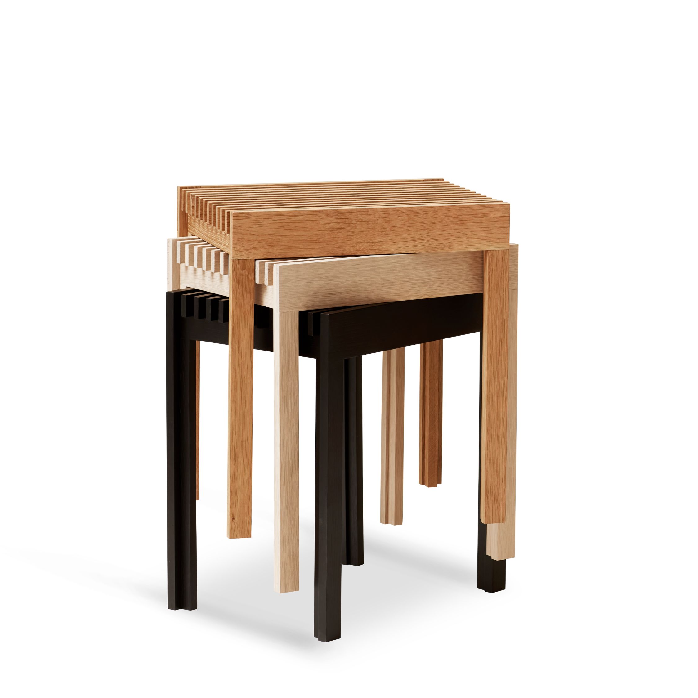 Lightweight Hocker Eiche Form & Refine