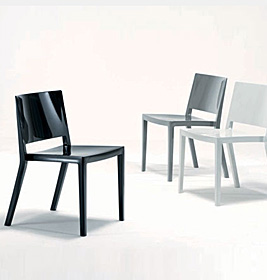 Lizz 2-er Stuhlset Kartell
