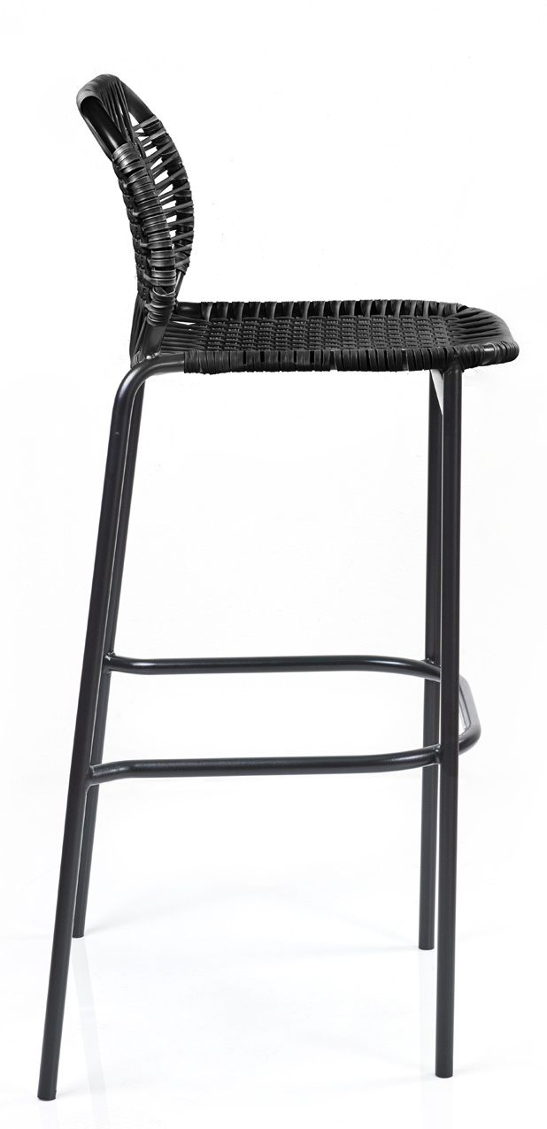 Cielo Barstool Barhocker Outdoor ames Schwarz - Schwarz