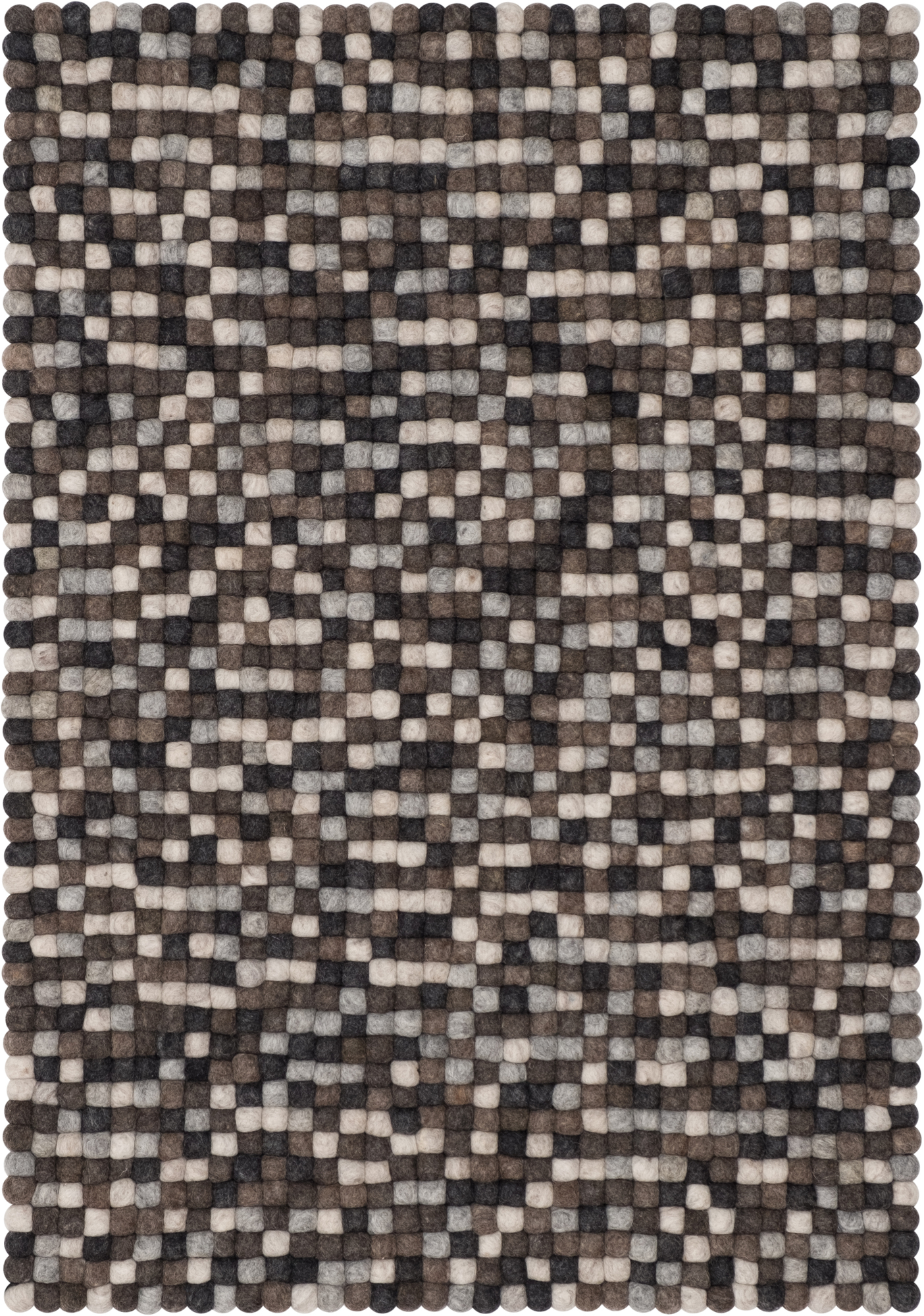 Filzkugel Teppich 120x170 cm Myfelt Nela