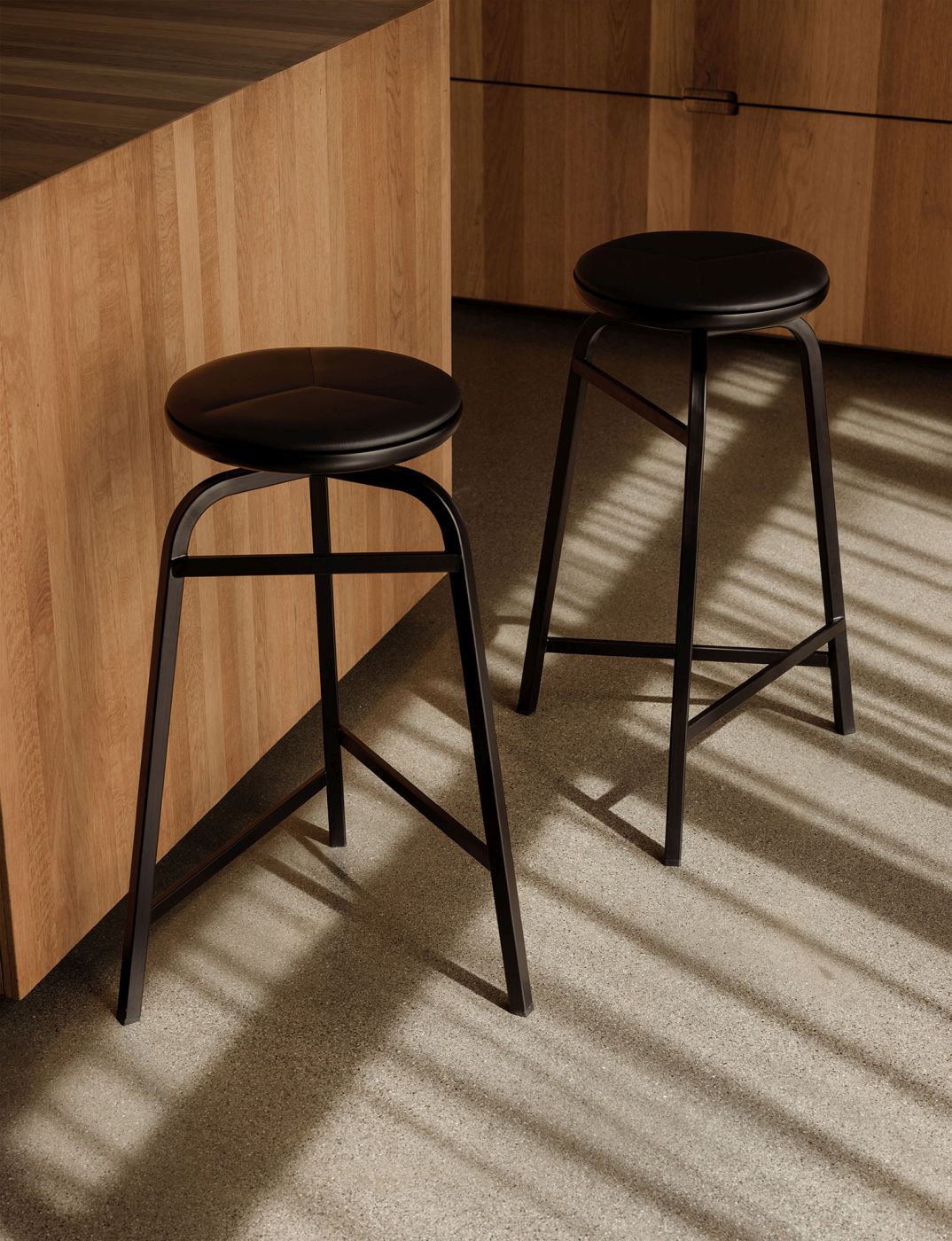 Treble Barhocker schwarz Northern
