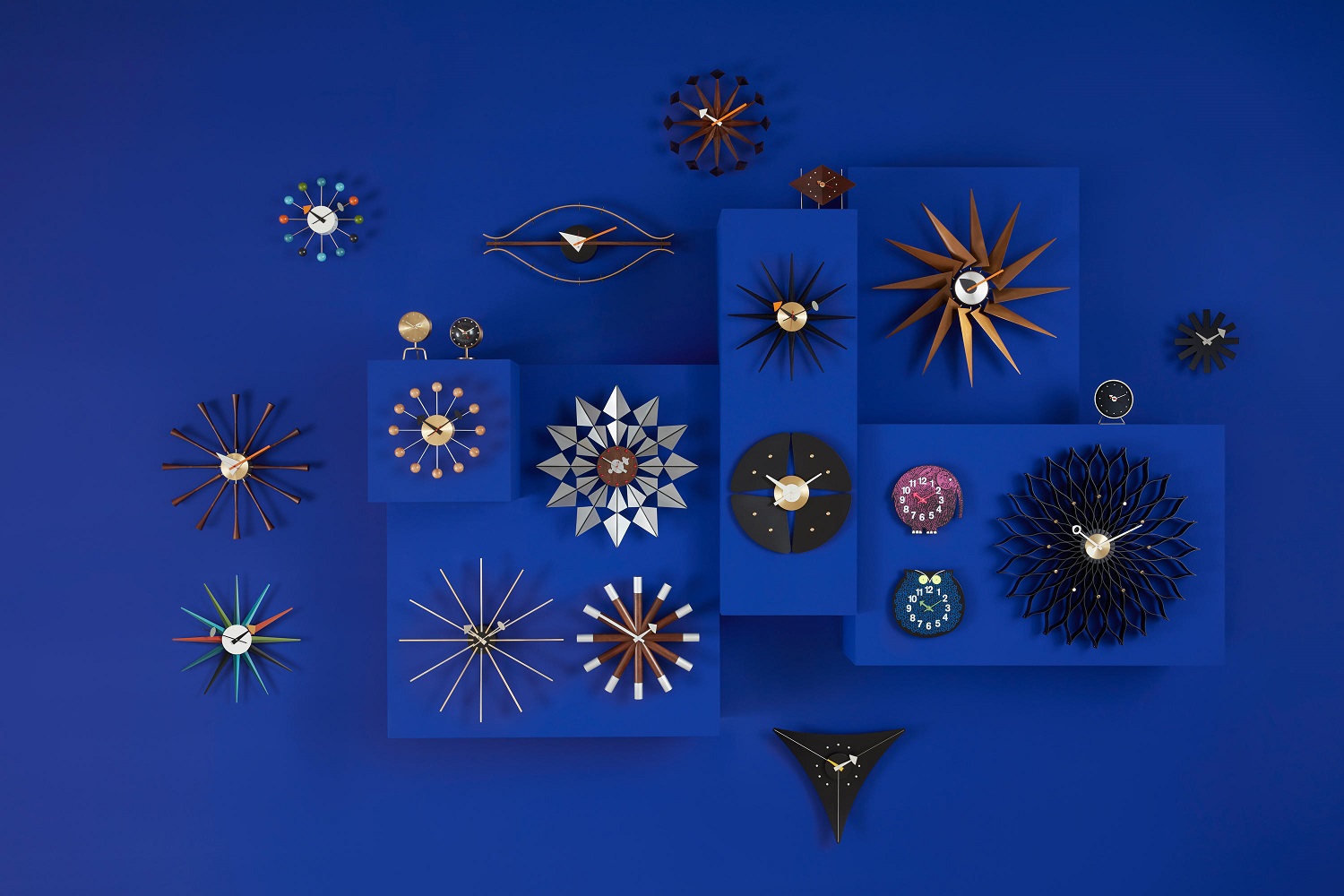Vitra Nelson Flock of Butterflies Wanduhr Vitra