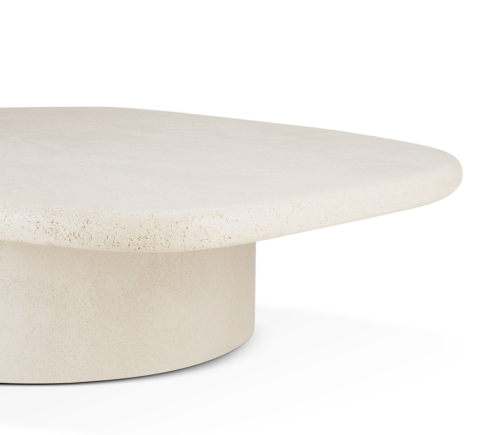 Elements Couchtisch Microcement Kieselform Ethnicraft