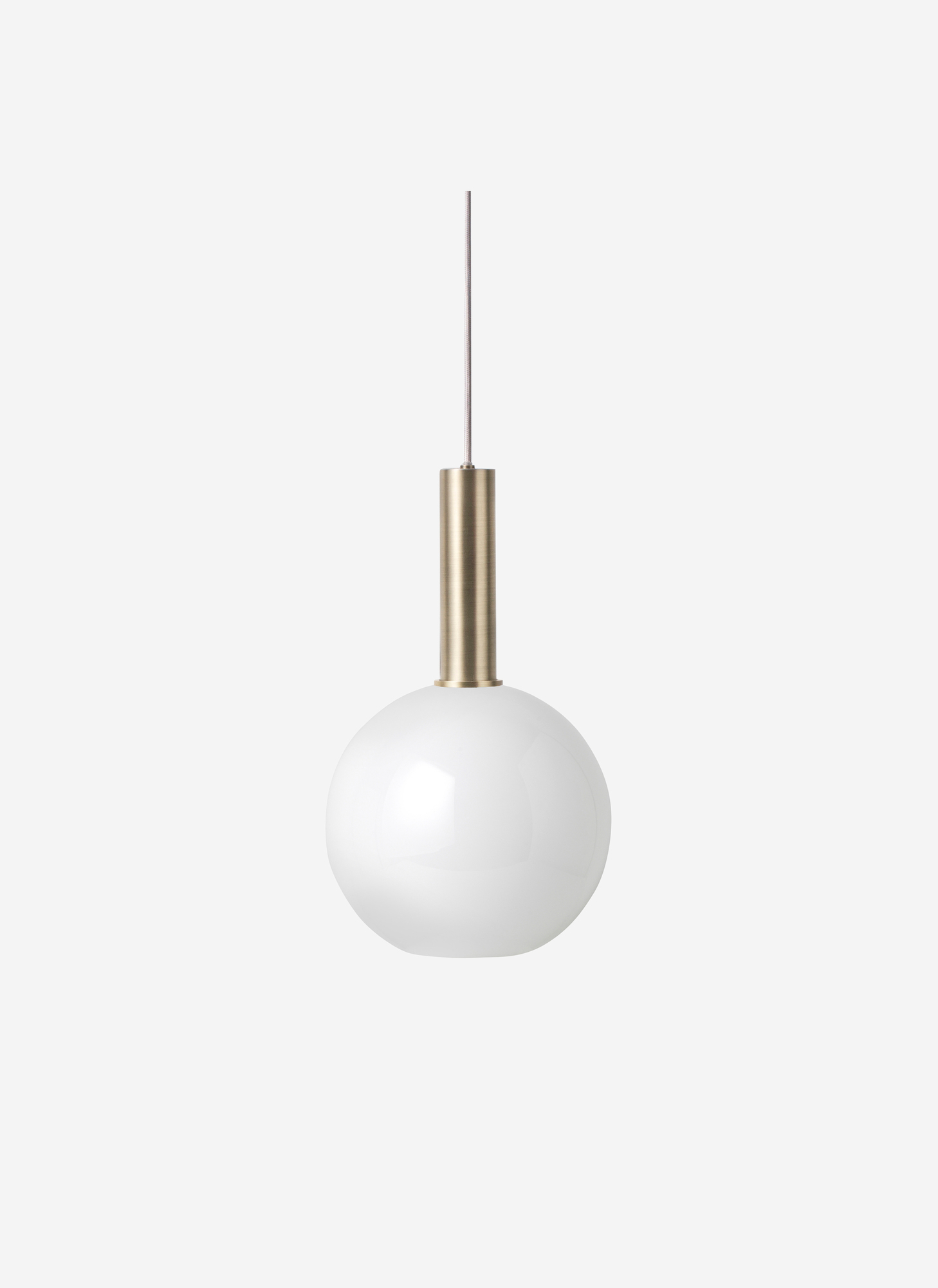 Collect Pendant high brass Pendelleuchte hoch messing Ferm Living