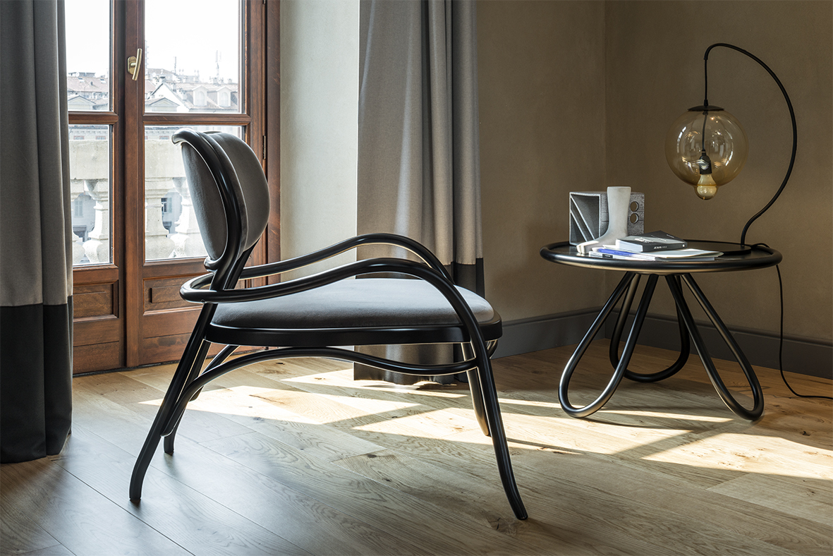 Arch Couchtisch lackiert Wiener GTV Design