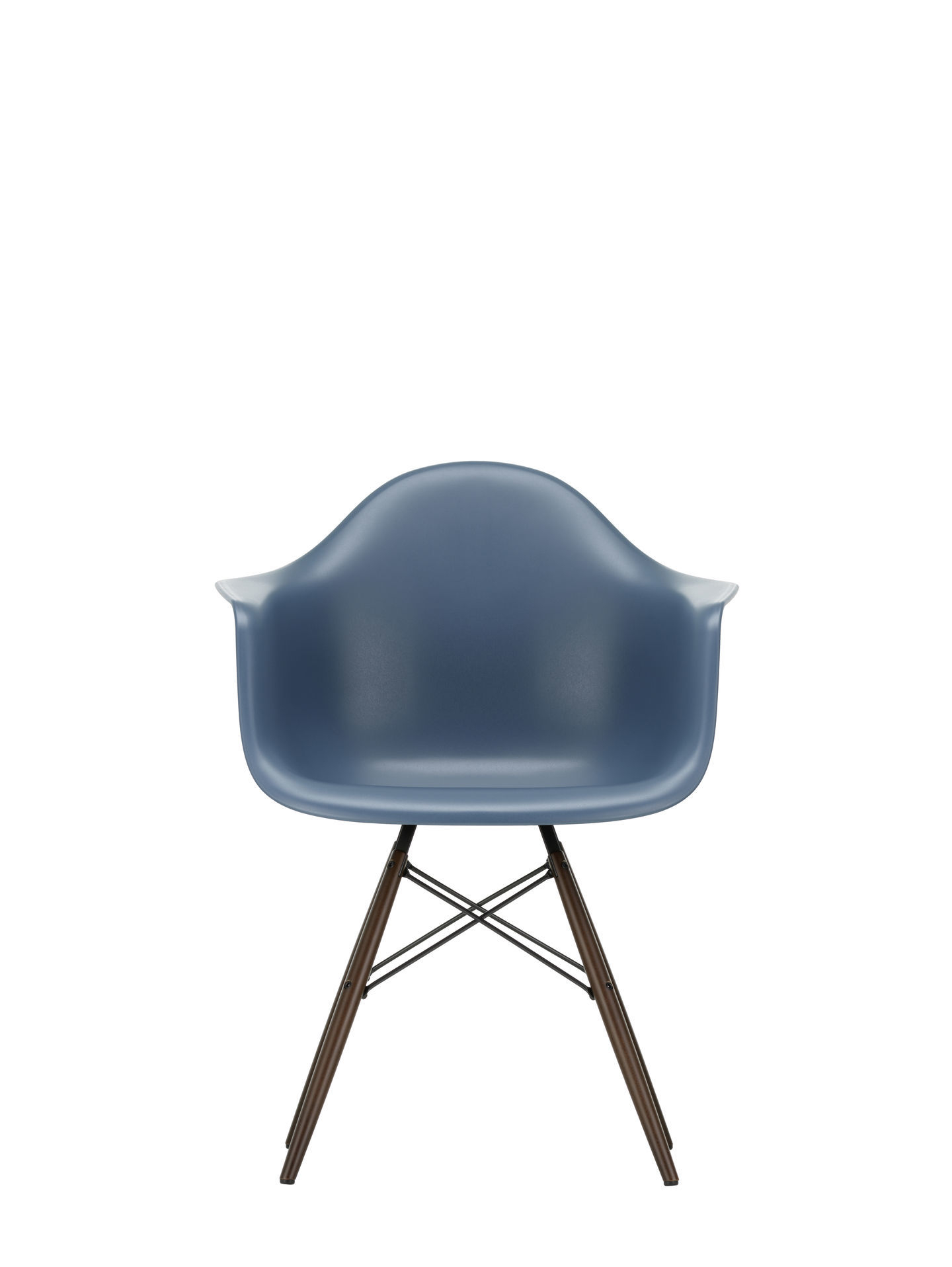 Eames Plastic Arm Chair DAW Stuhl Ahorn Gelblich / Cotton white Vitra EINZELSTÜCK