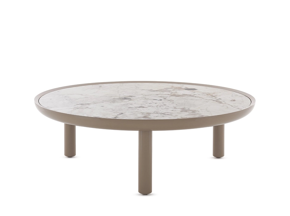 K-Top Couchtisch Taupe Kartell