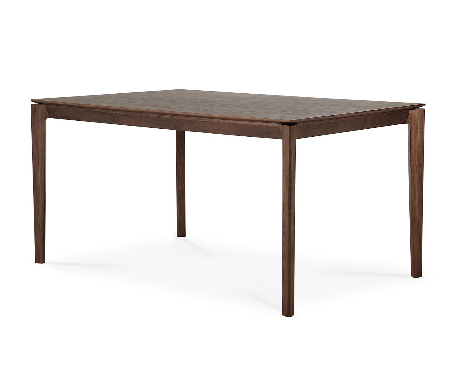 Bok Tisch rechteckig Teak dunkelbraun Ethnicraft