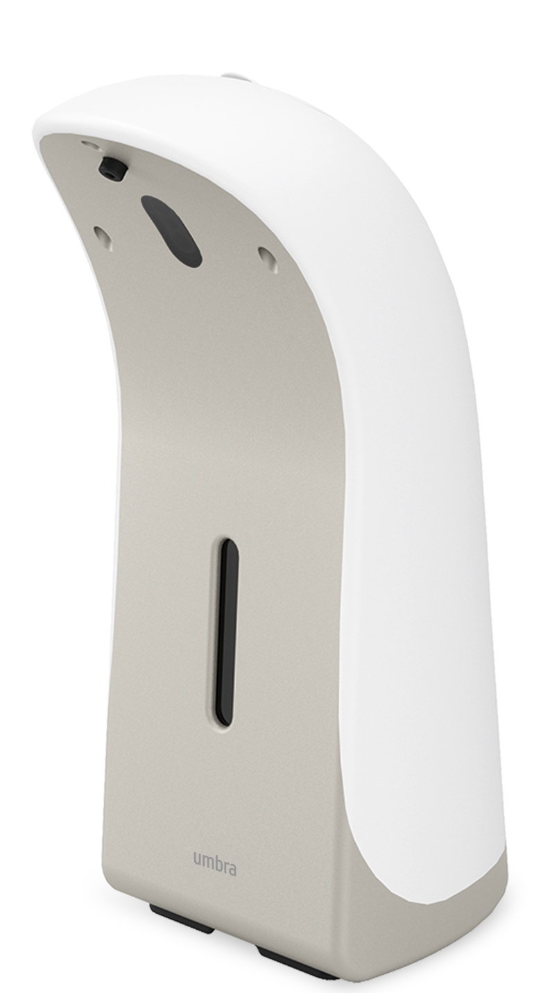 Emperor Automatic Soap Dispenser Seifenspender Umbra Weiss - Nickel EINZELSTÜCK