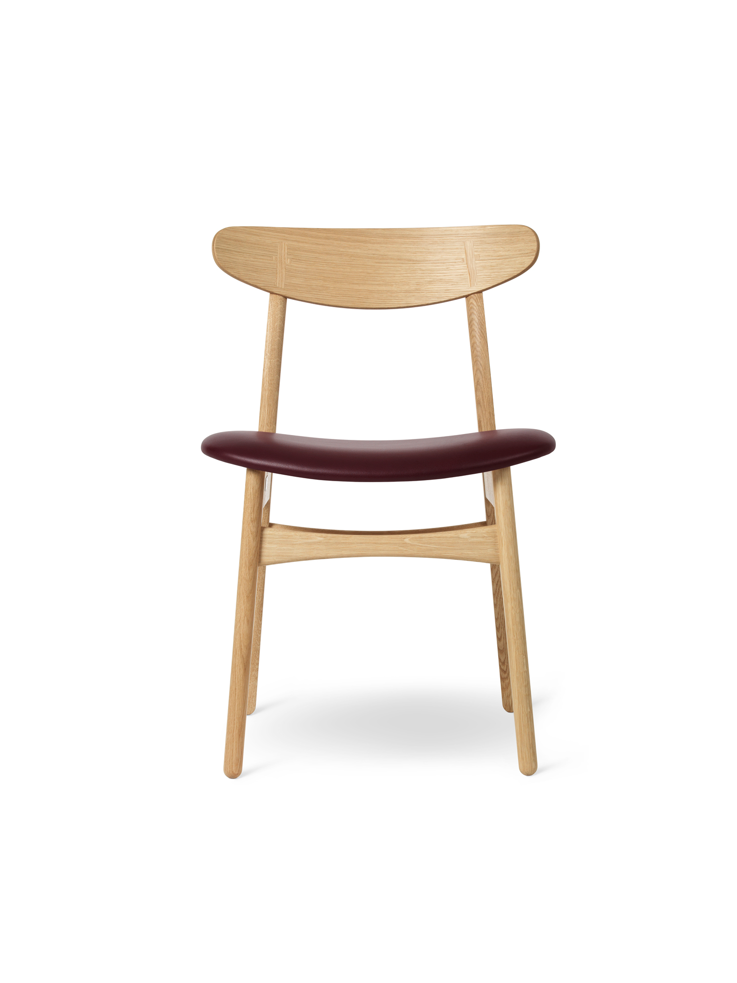 CH30P Chair Stuhl gepolstert Carl Hansen & Søn Gestell eiche schwarz Sitz Thor 350