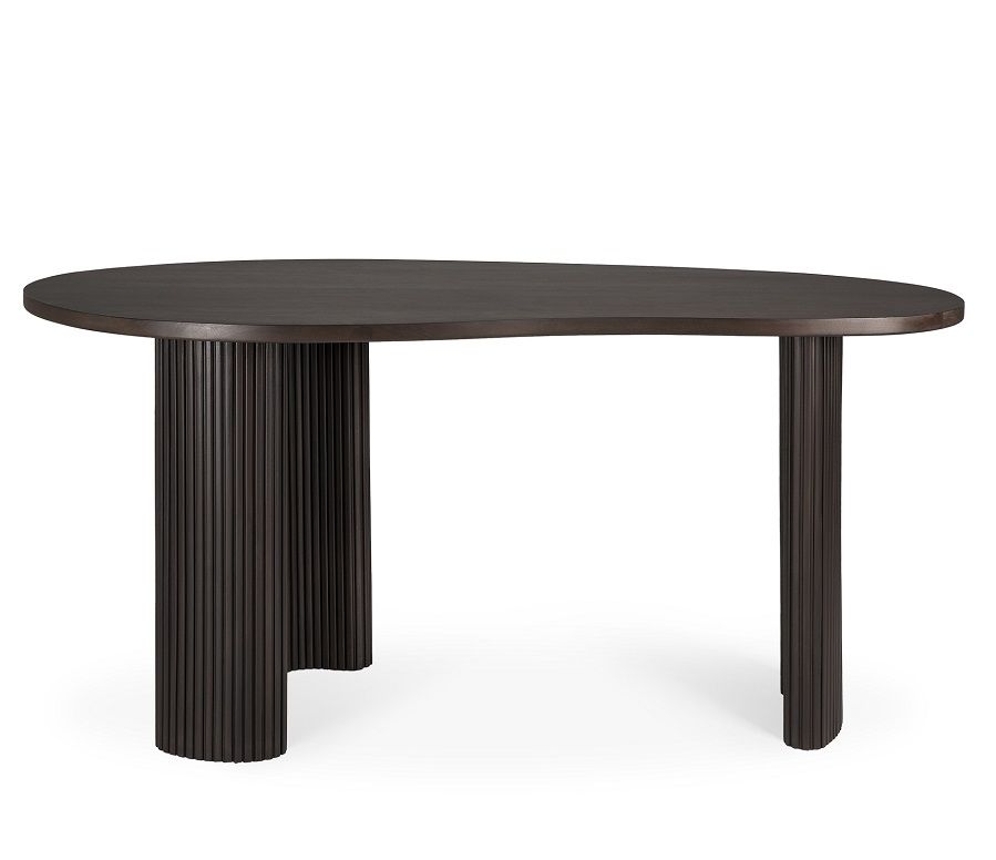 Boomerang Schreibtisch Mahagoni dunkelbraun Ethnicraft