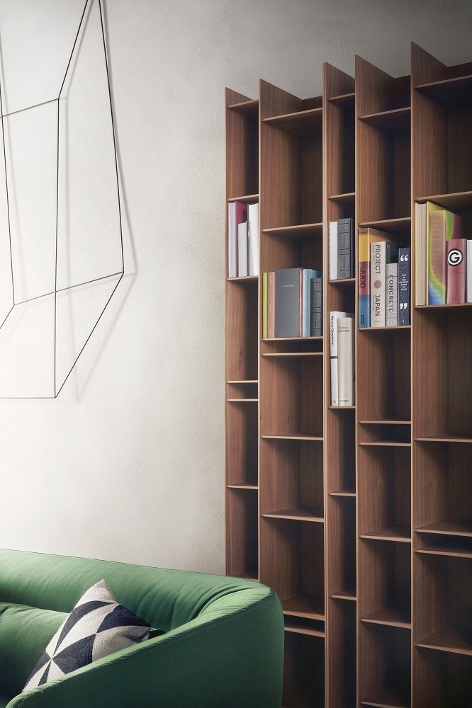 Random Wood Bookcase Bücherregal 3C MDF Italia 