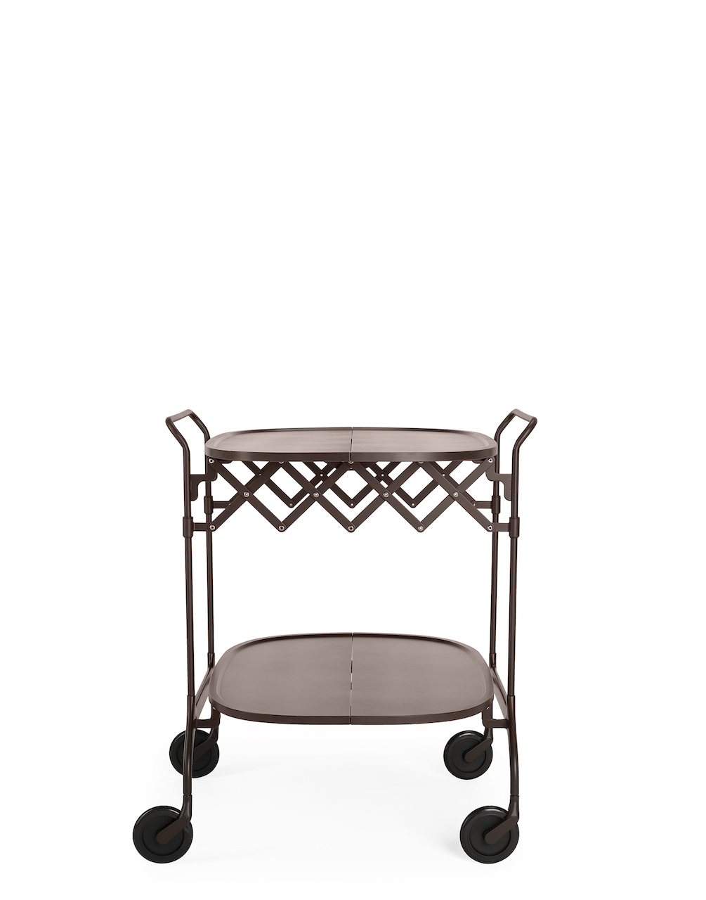 Gastone Servierwagen Matt Pflaume Kartell