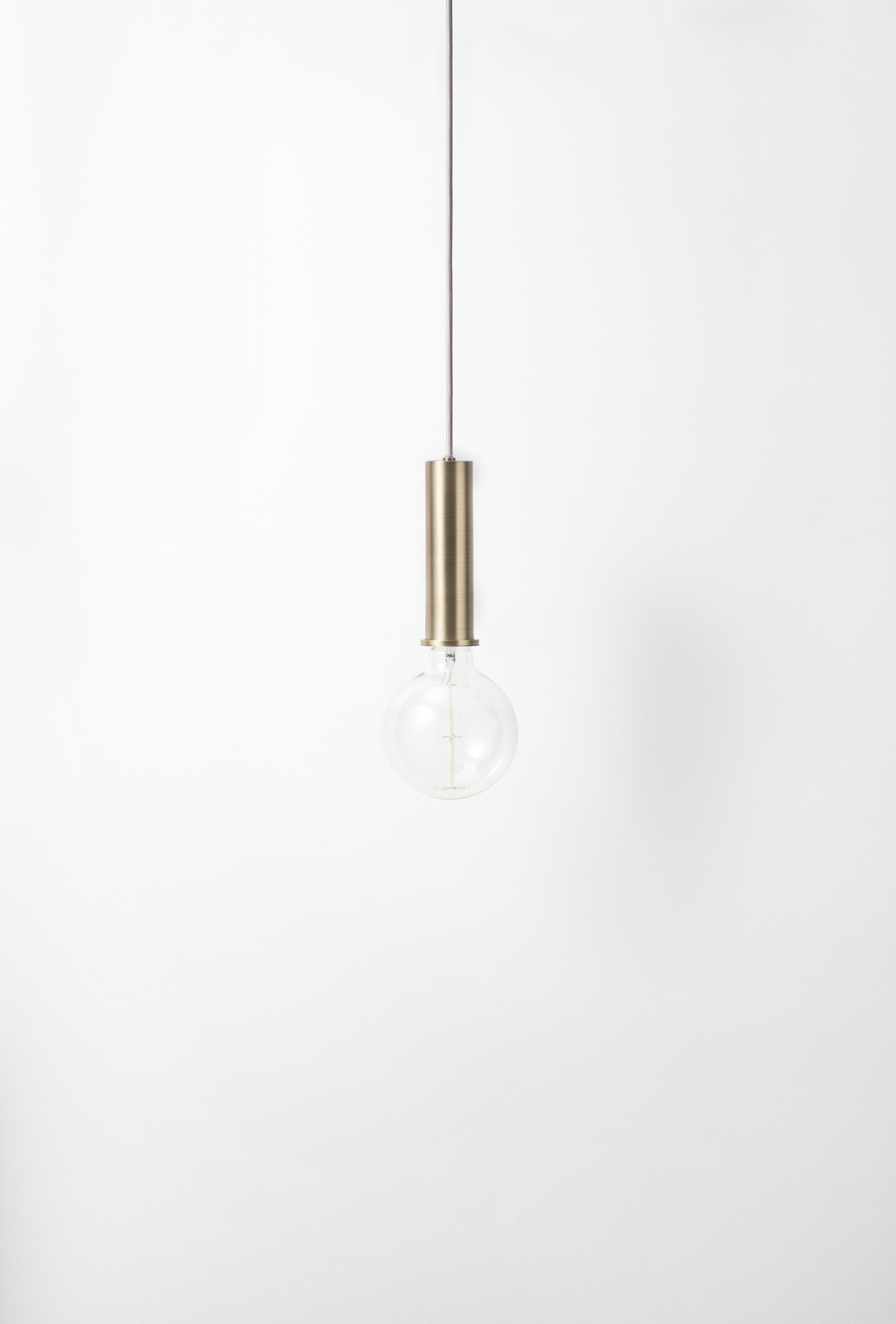 Collect Pendant high brass Pendelleuchte hoch messing Ferm Living