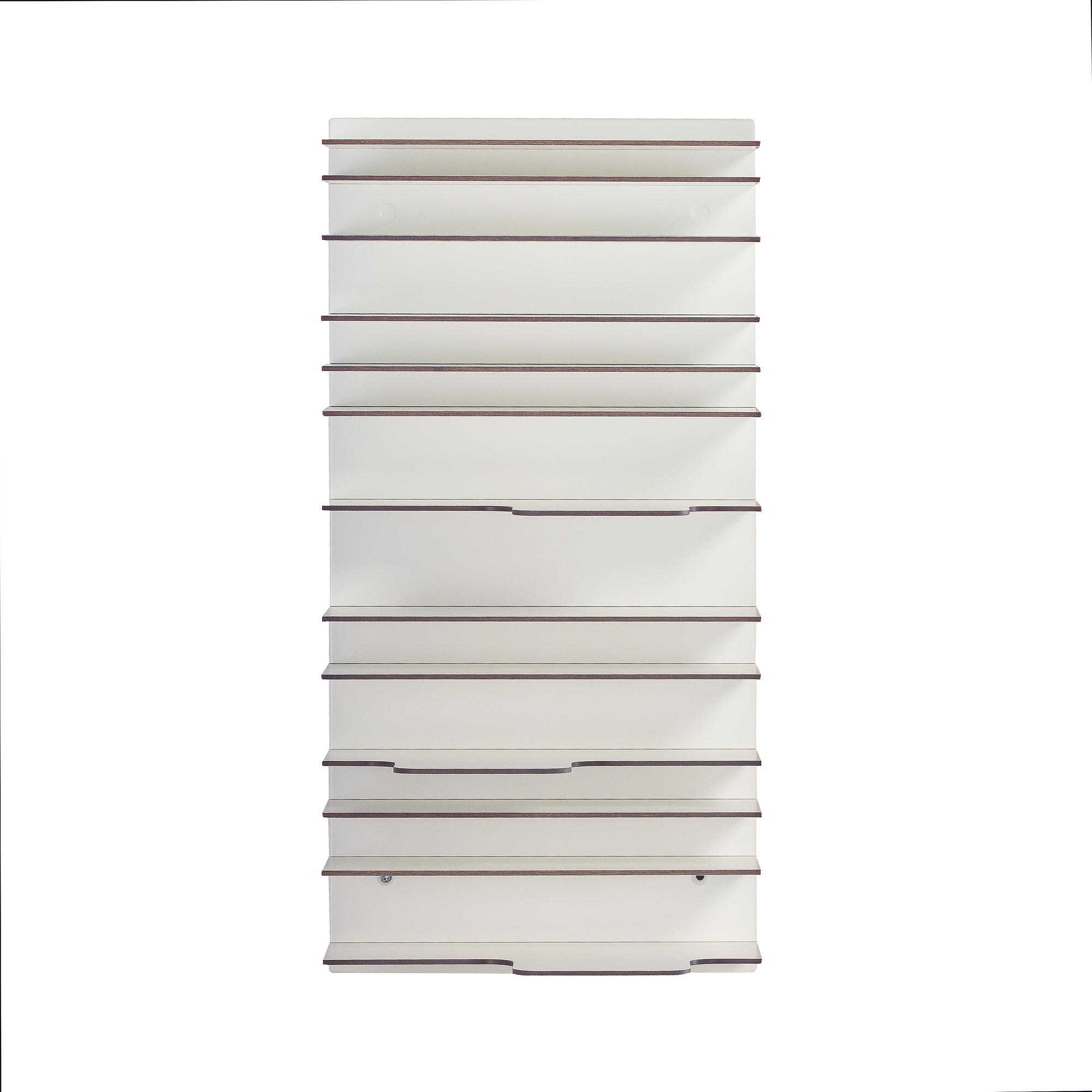 Paperback Bücherregal Spectrum weiß 60x60 cm Paperback Bücherregal Spectrum weiß 60x60 cm