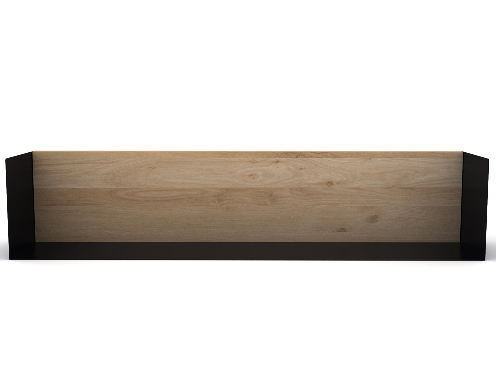 U Shelf Regal L Eiche schwarz Ethnicraft