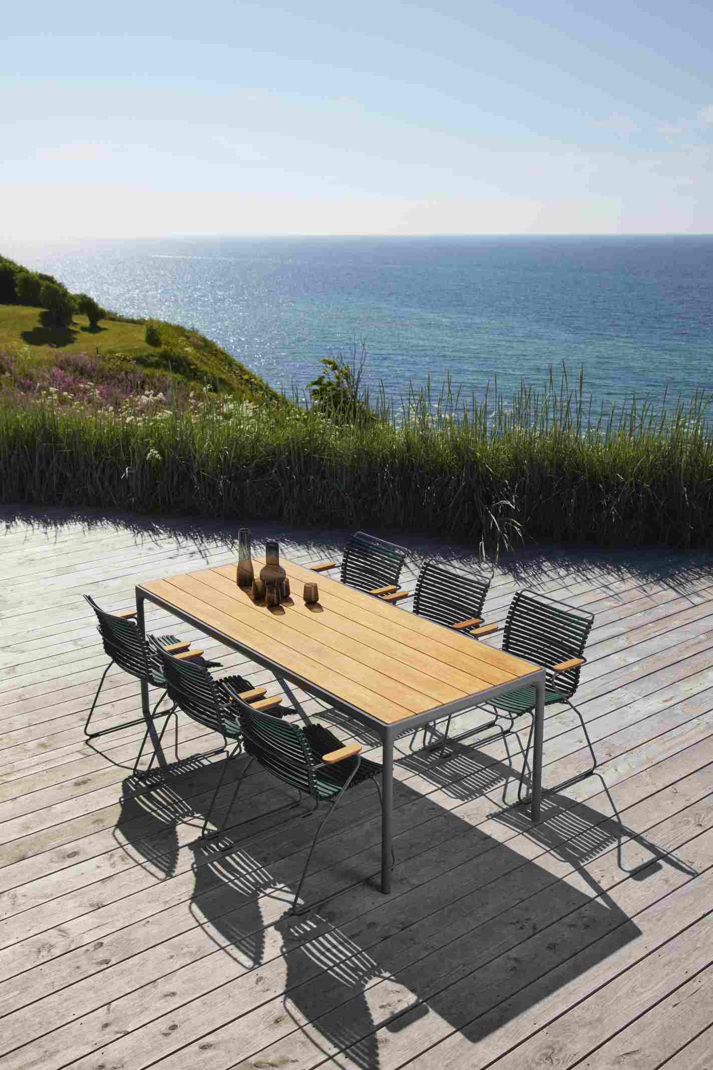 Click Dining Stuhl mit Armlehne Outdoor Houe