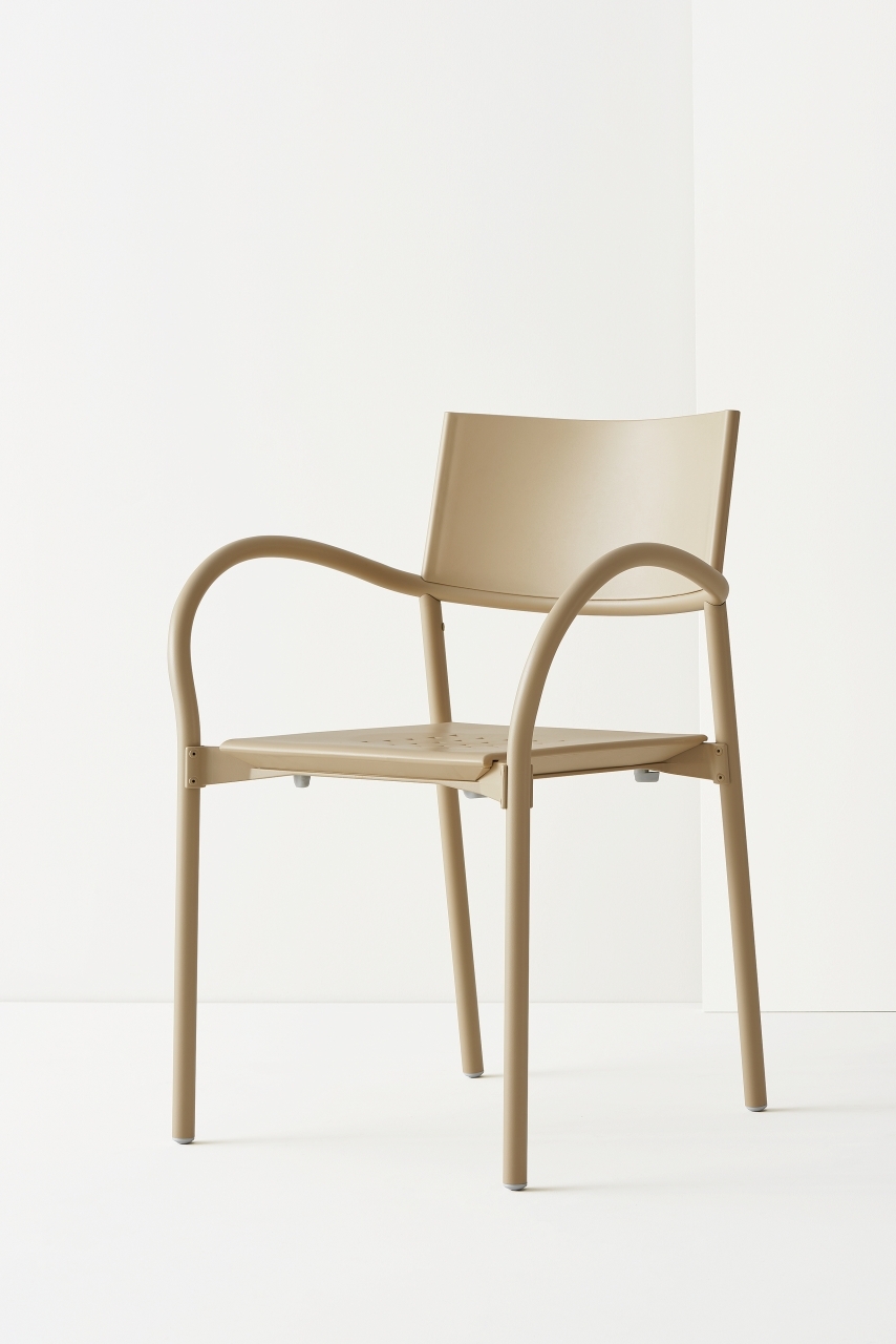 Breeze Stuhl Segis Weiss Aluminium matt