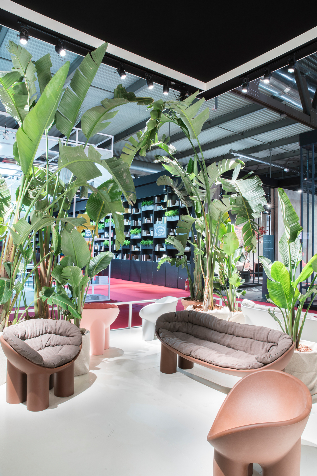 Roly Poly Bank Driade Red brick