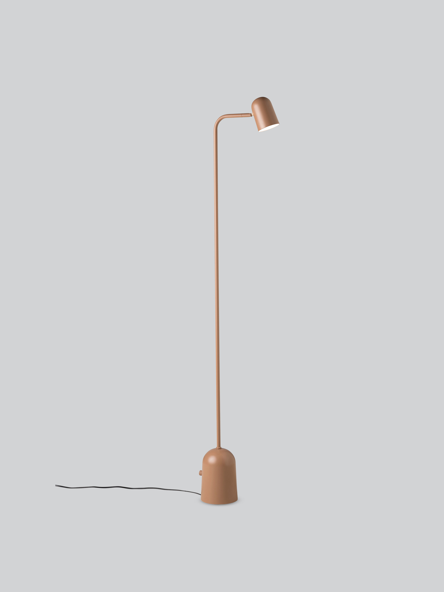 Buddy Floor Stehleuchte in Warmbeige von Northern: Moderne Stehlampe mit schlichtem Design.