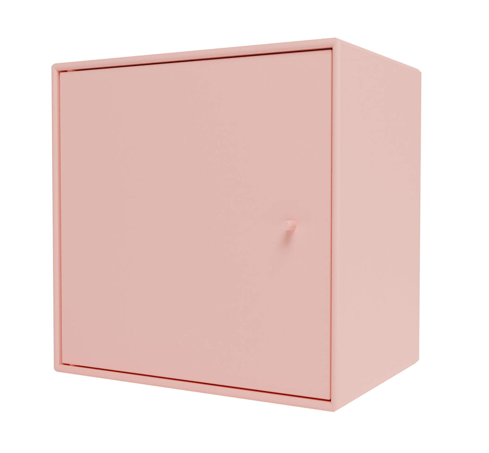 Rosa Montana Mini Modul mit Tür, modernes Design für Wohnzimmer und Büro.
