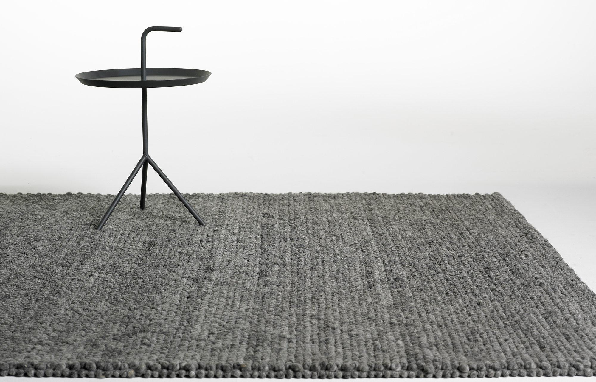 Peas Teppich L 200 x B 140 cm Soft grau Hay