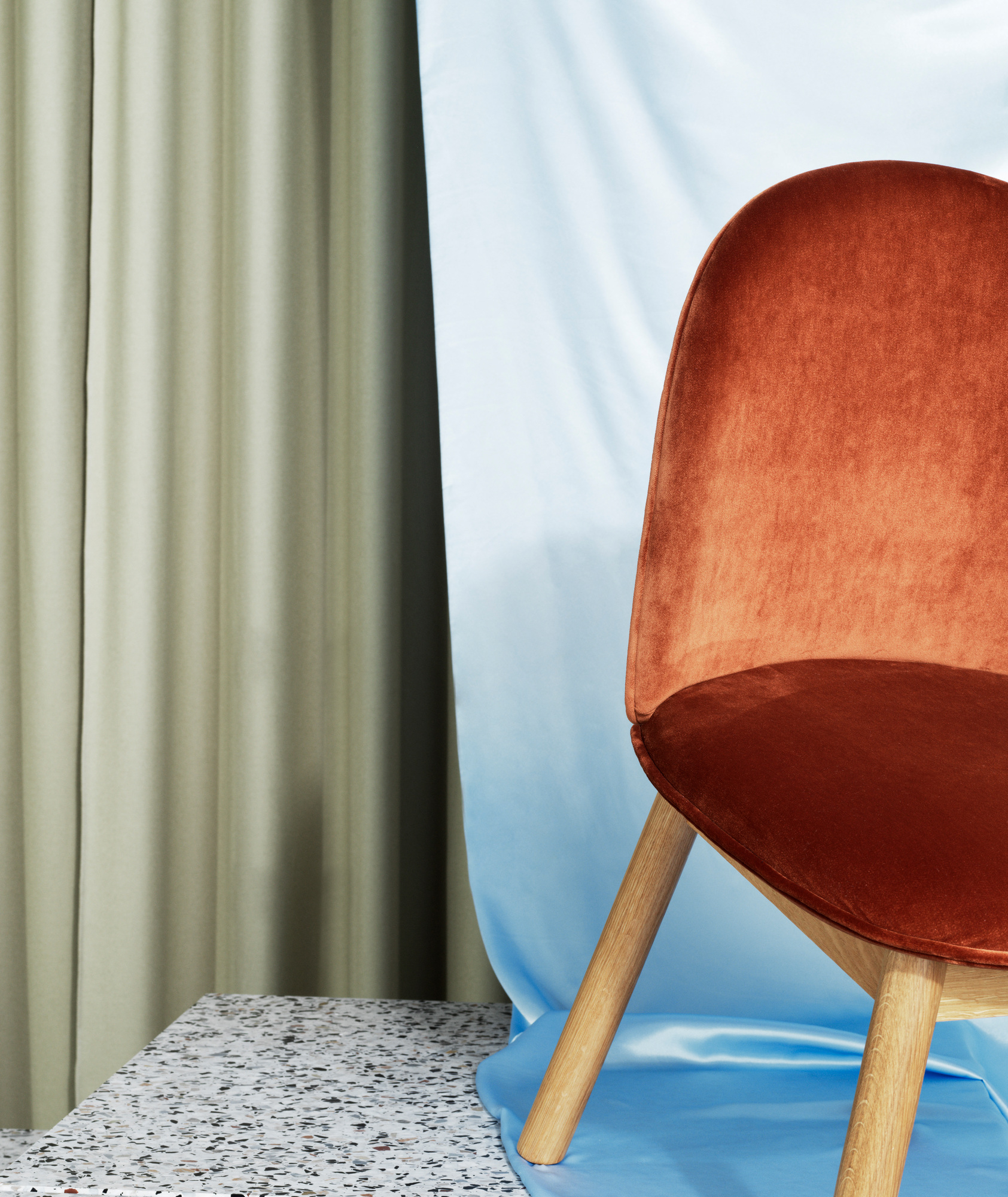 Ace Lounge Sessel Eiche Normann Copenhagen Ultra Leather