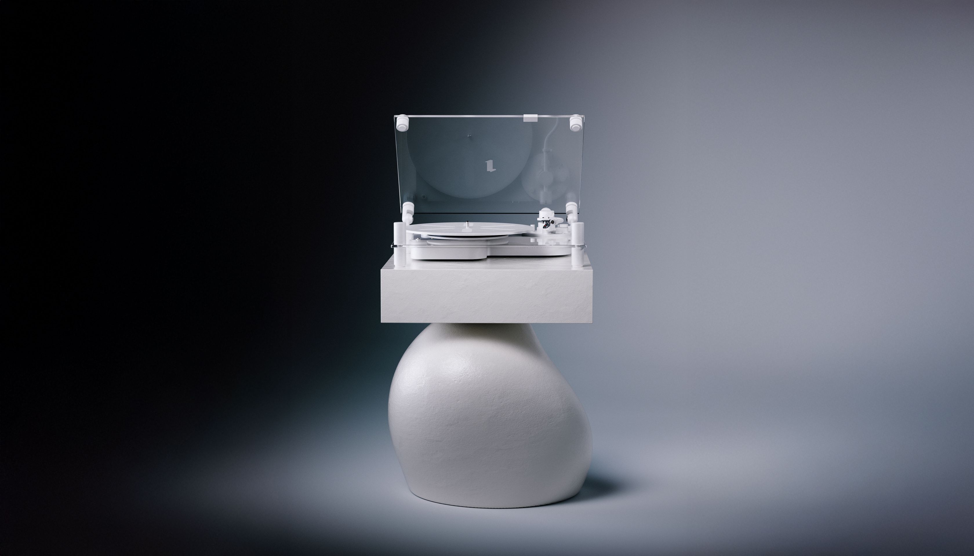 Transparente Drehscheibe Transparent