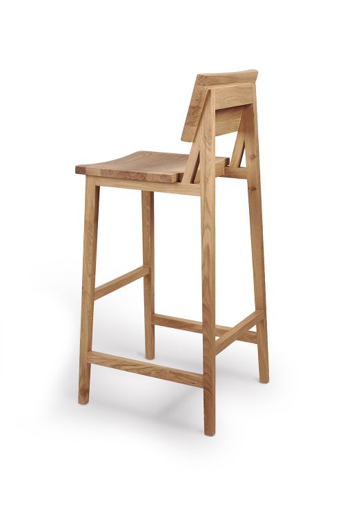 N4 Barhocker Eiche lackiert Ethnicraft