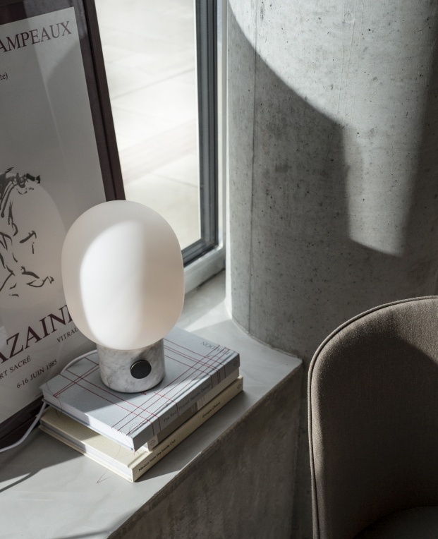 JWDA Lamp Marmor Tischleuchte Audo EINZELSTÜCK