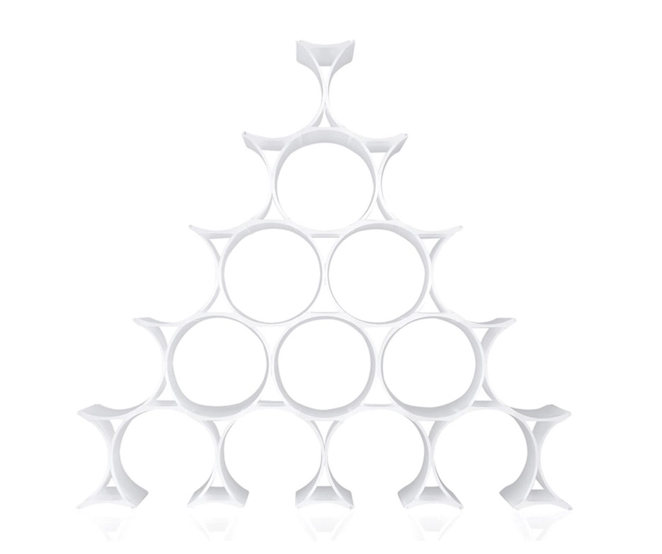 Infinity Flaschenregal Weiß Kartell EINZELSTÜCK