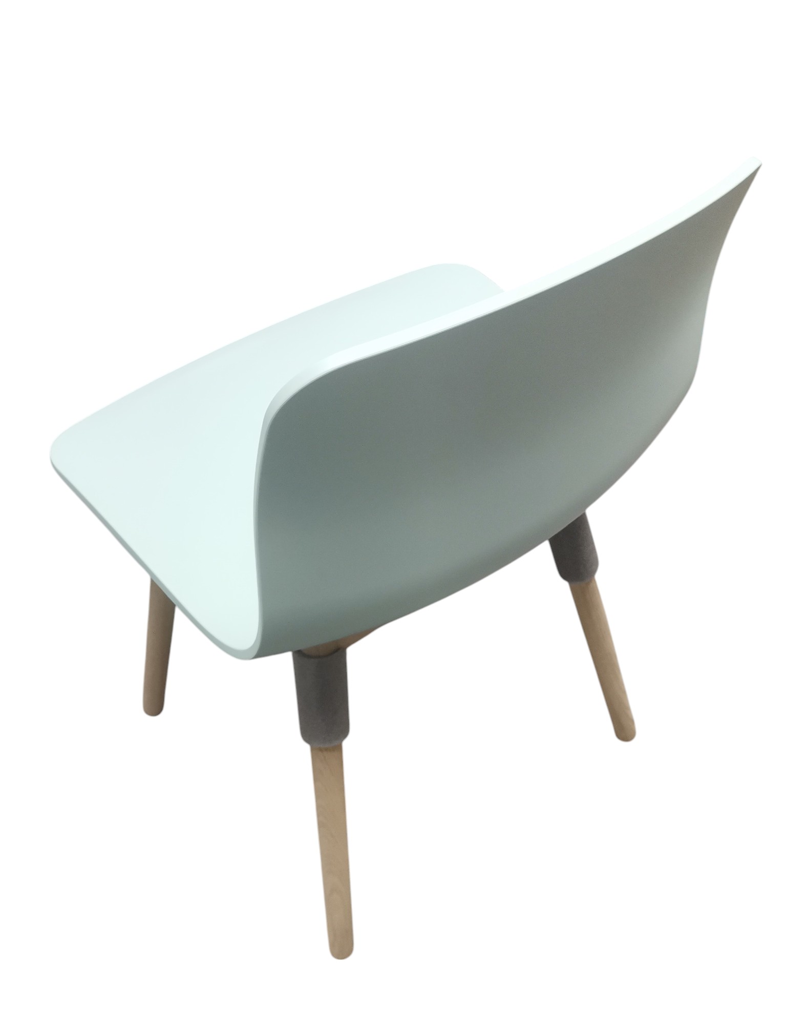About a Chair AAC12 / AAC 12 Stuhl DUSTY MINT / EICHE GESEIFT Hay MÄNGELEXEMPLAR      