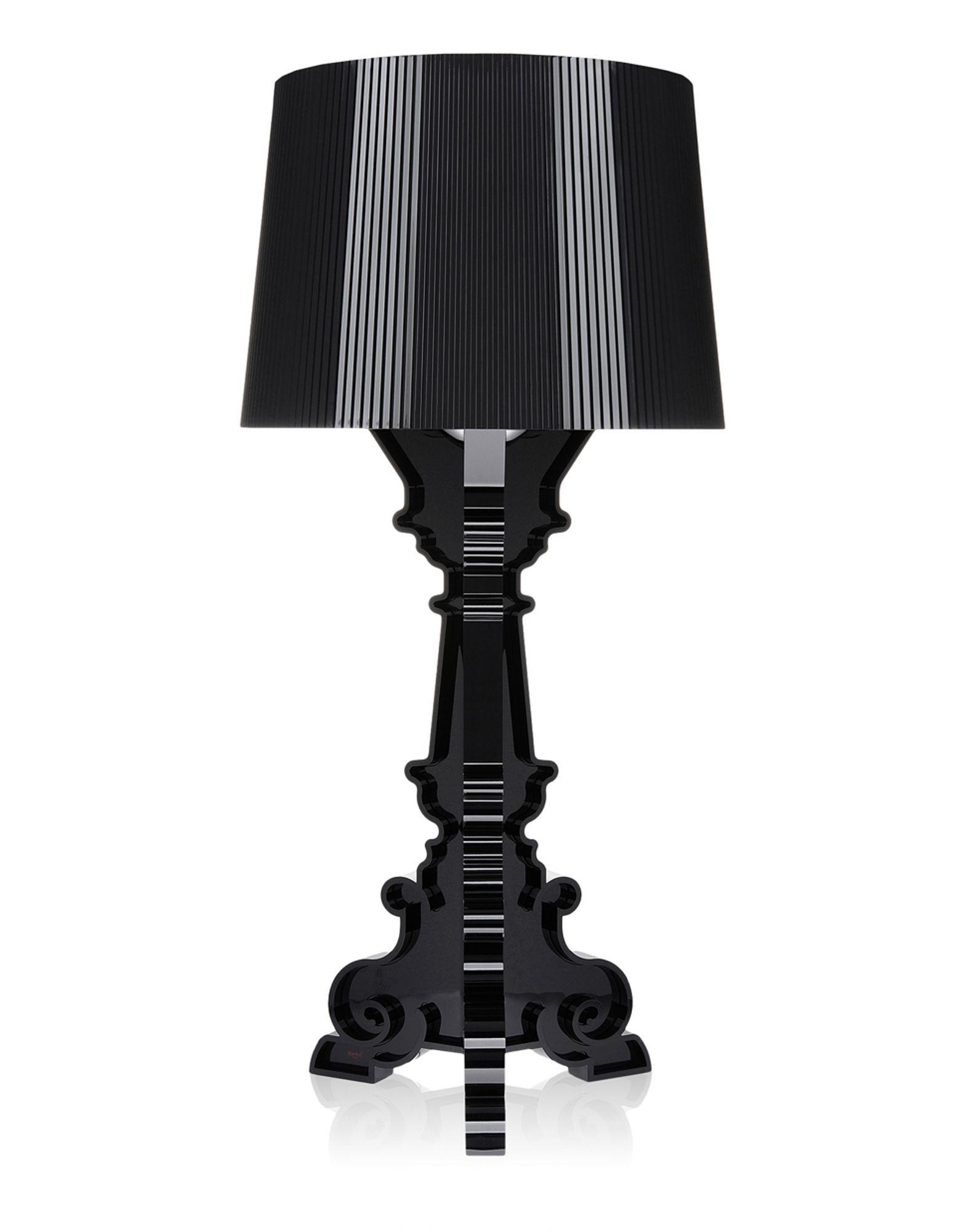 Bourgie Tischleuchte schwarz Kartell