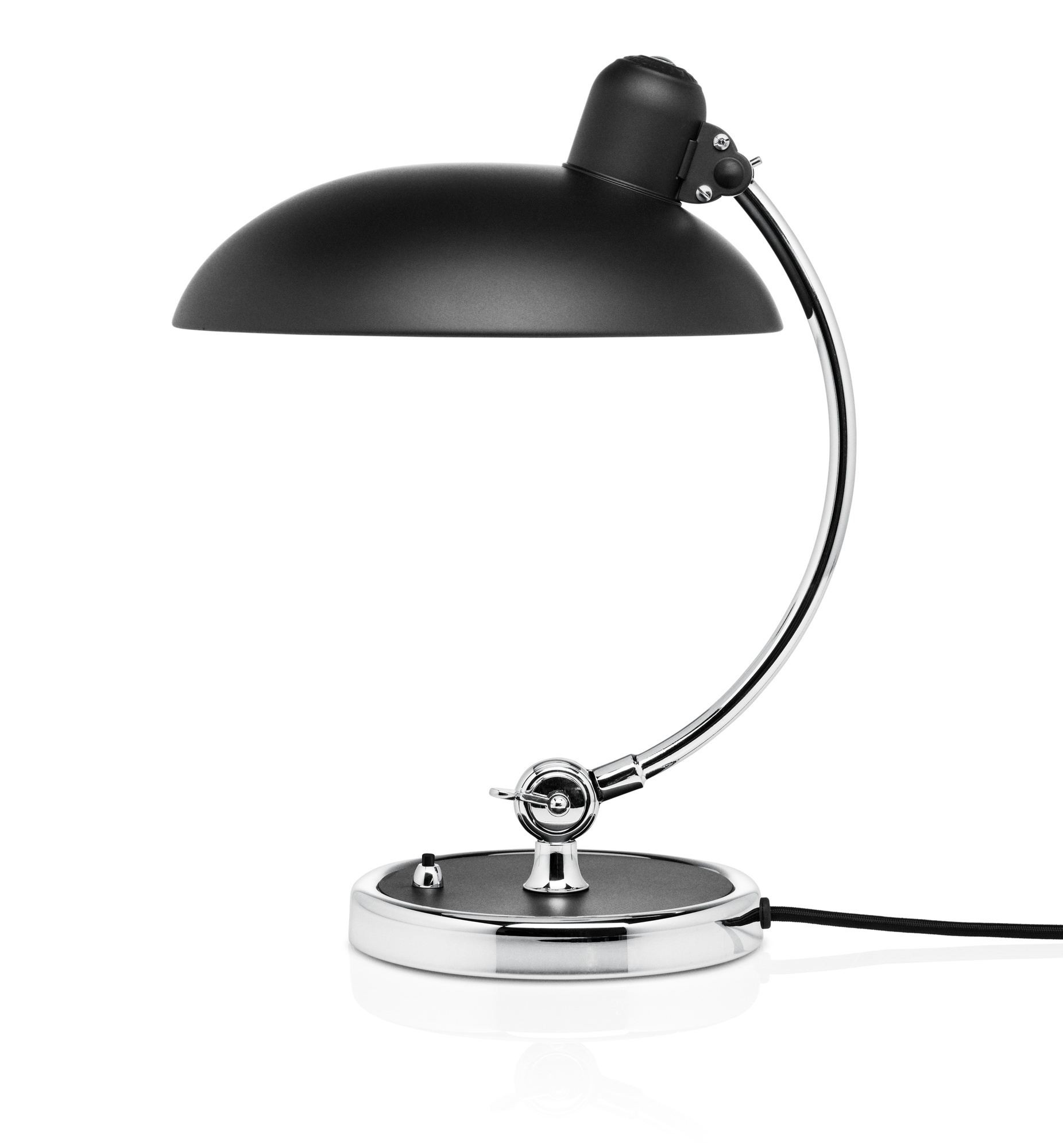 6631 T Luxus Tischleuchte KAISER idell Schwarz matt Fritz Hansen EINZELSTÜCK