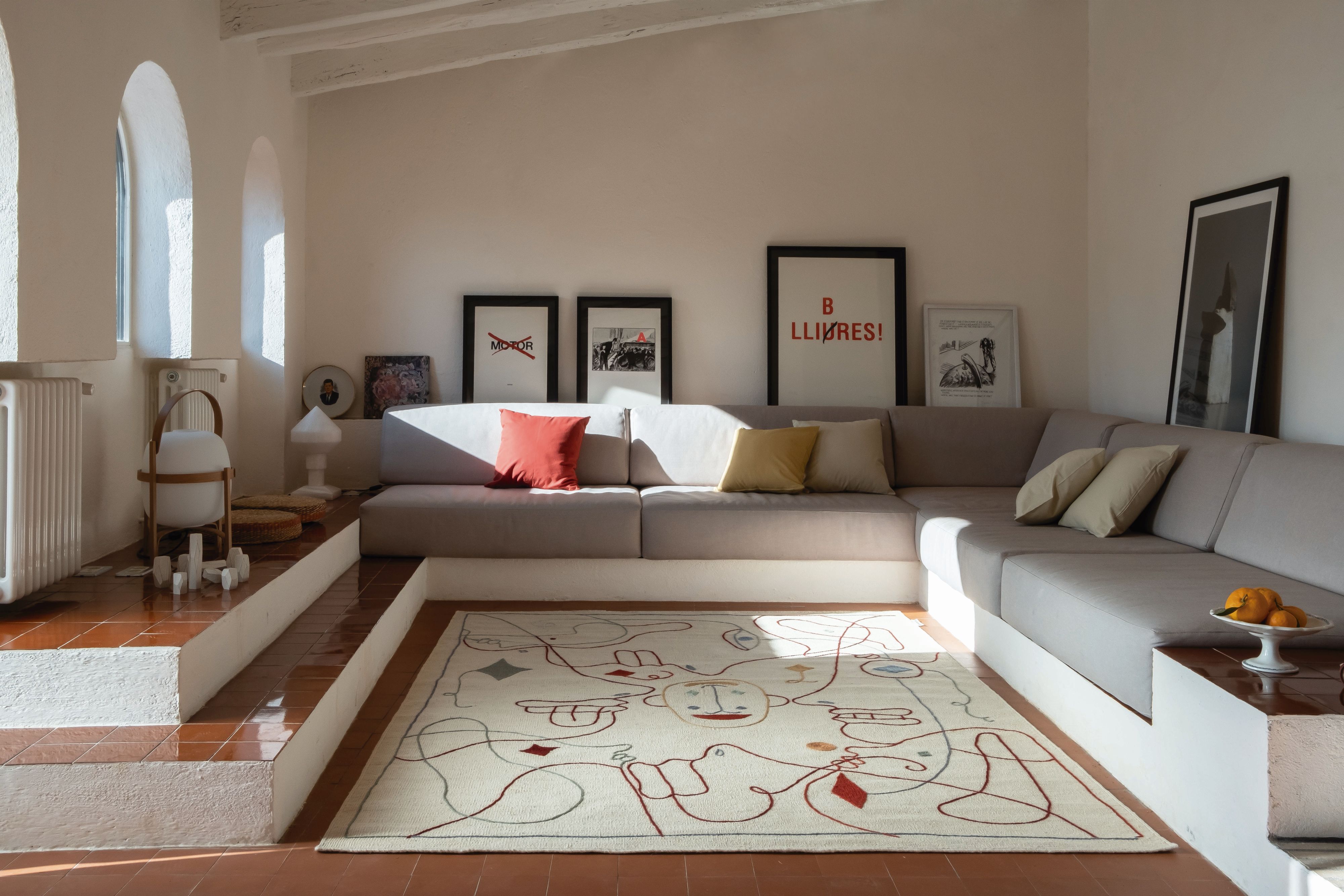 Silhouette Teppich Indoor Nanimarquina