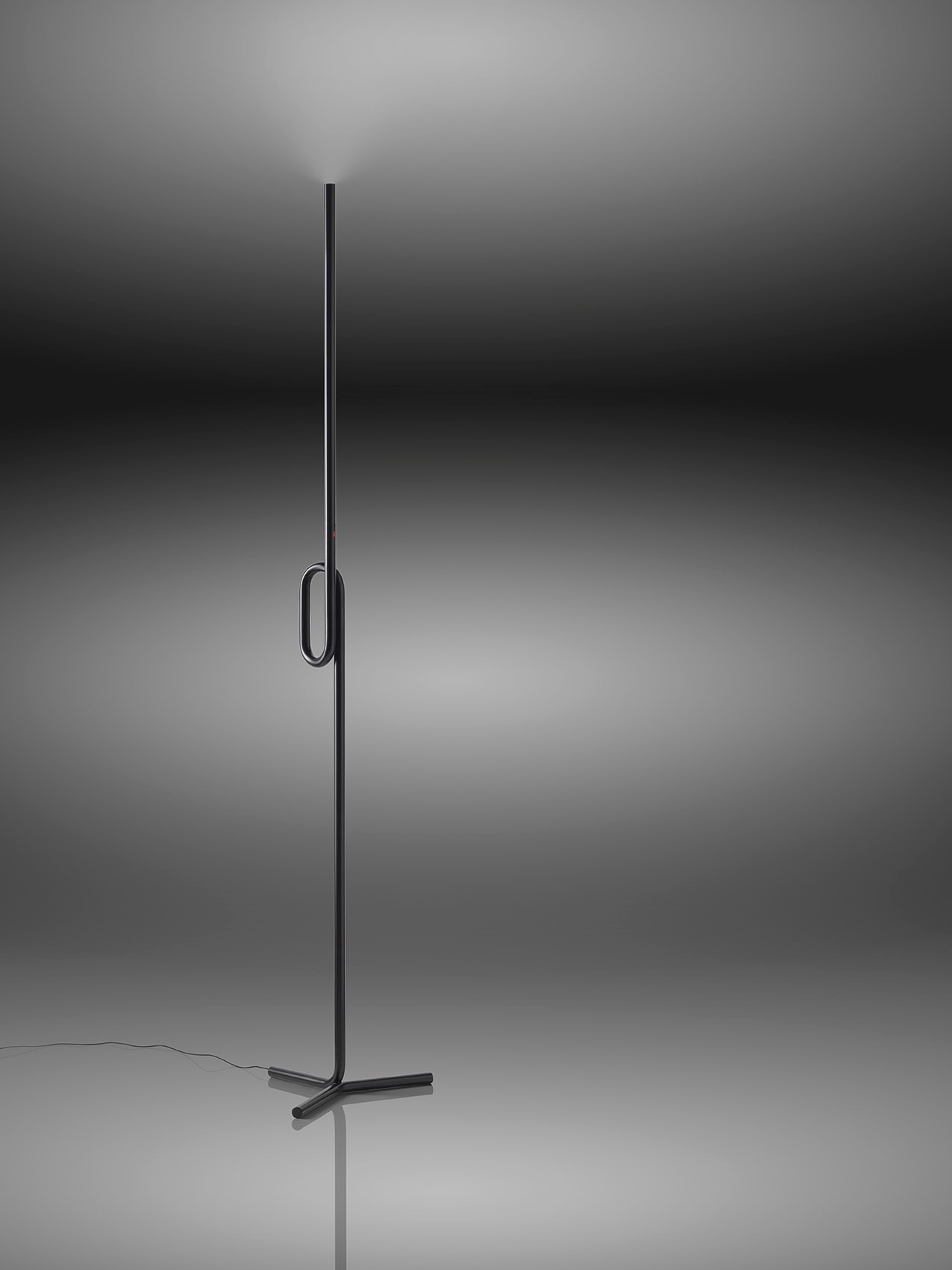 Tobia LED Stehleuchte Foscarini Schwarz