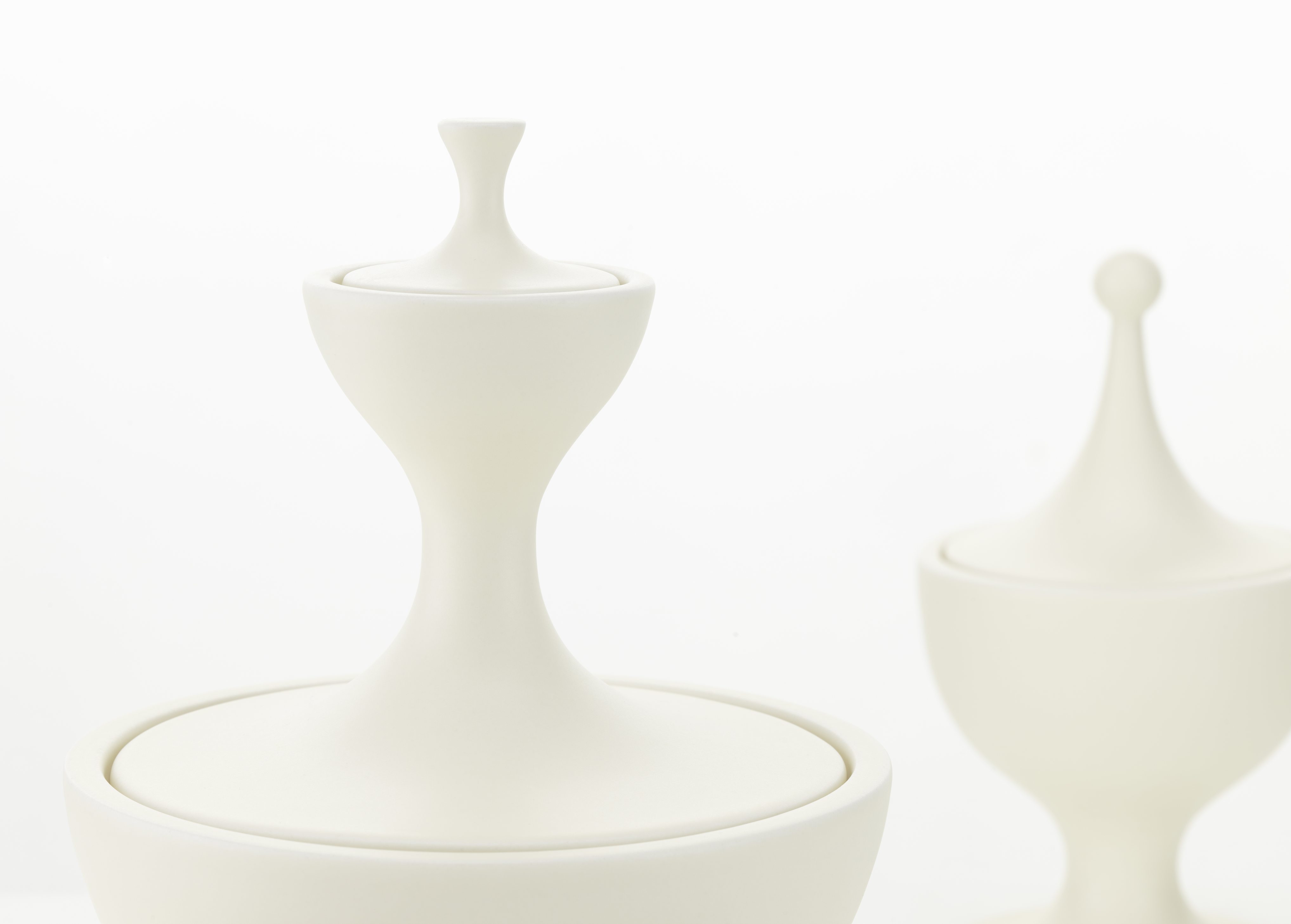 Ceramic Containers NO.1 Vitra Eisgrau