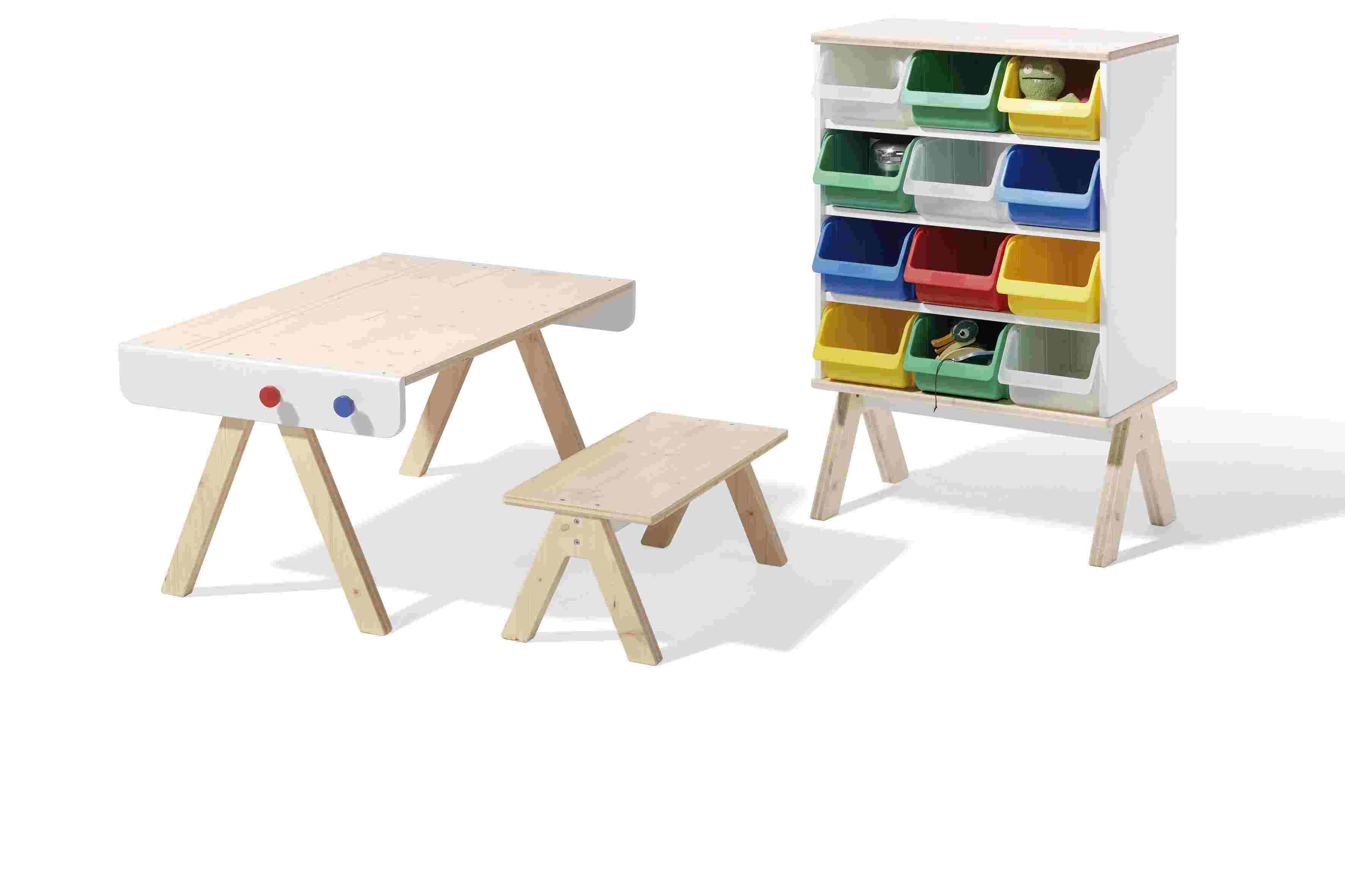 Famille Garage Boxen klein 3er Set Richard Lampert