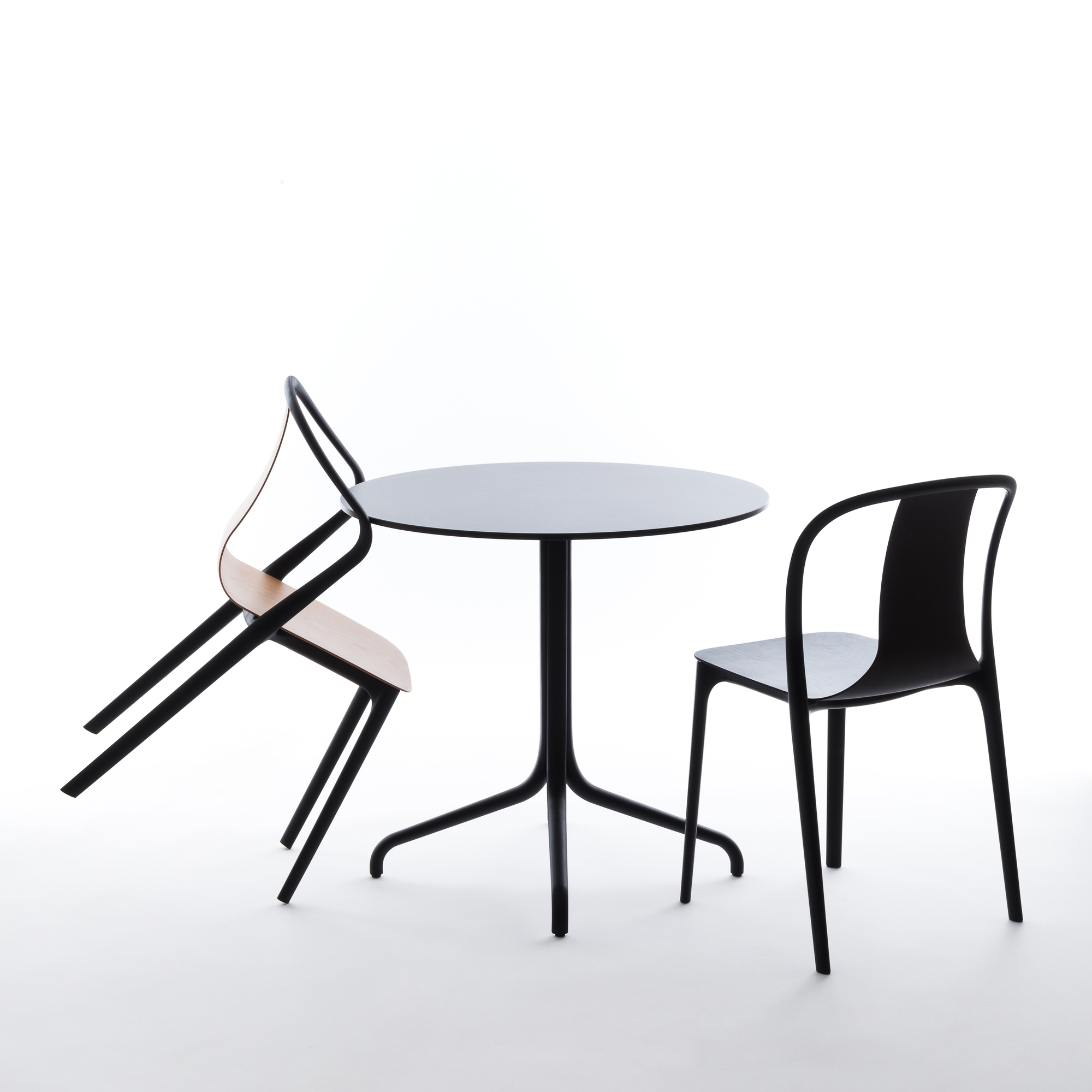 Belleville Chair Plastic Stuhl Vitra