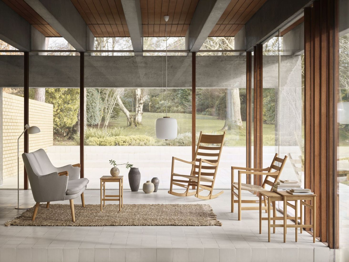 CH004 Nesting Tables Beistelltische 3-er Set Carl Hansen & Søn 