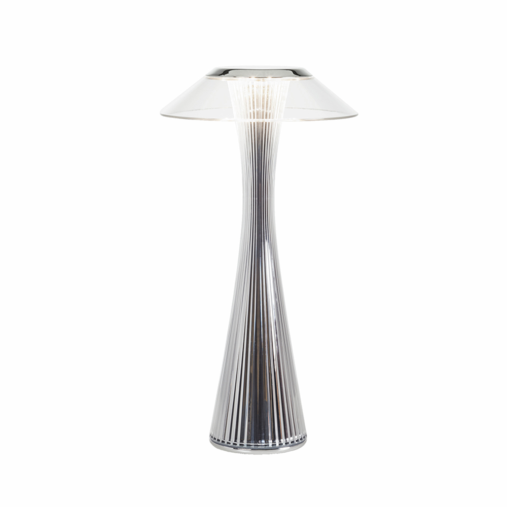 Space Tischleuchte Outdoor Verchromt Kartell