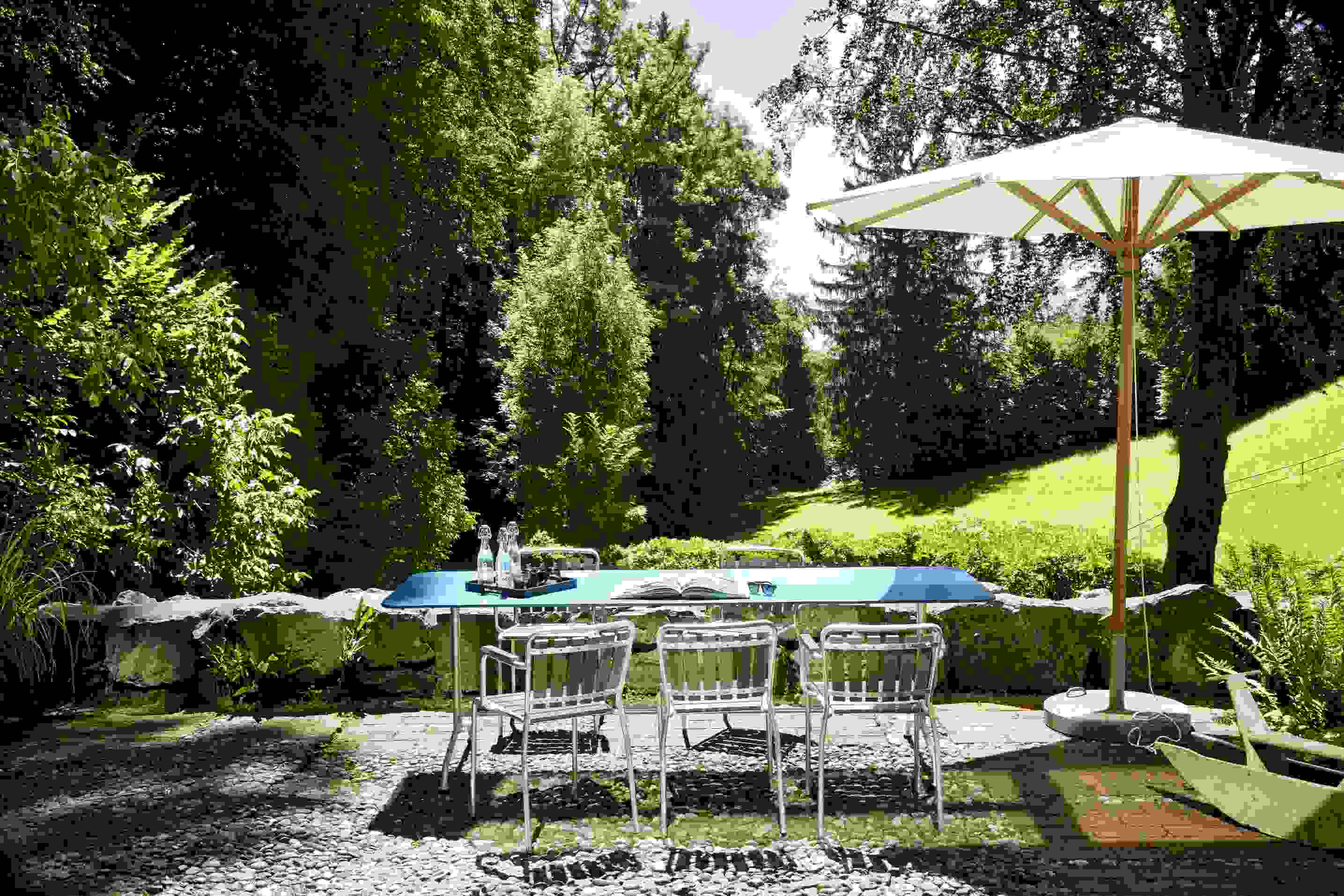 Haefeli Esstisch Outdoor B 160 x T 80 x H 74 cm Embru   
