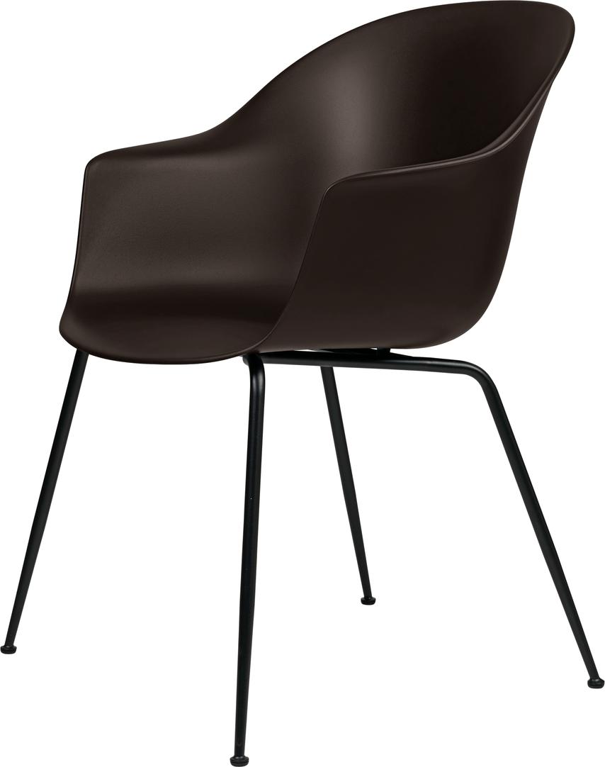 Bat Chair Esszimmerstuhl Indoor / Outdoor Gestell Schwarz Gubi 