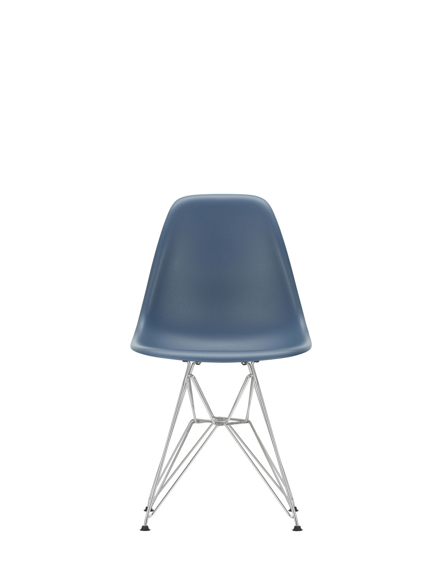 Eames Plastic Side Chair DSR Stuhl Vitra Schwarz-Senf