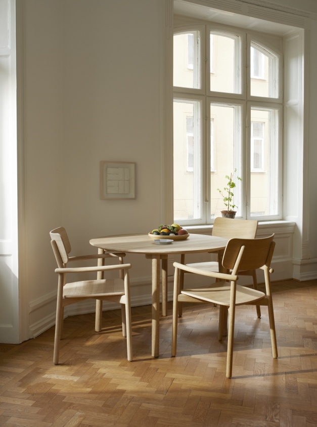 Hven Tisch Ø 110 x H 73 cm Skagerak by Fritz Hansen