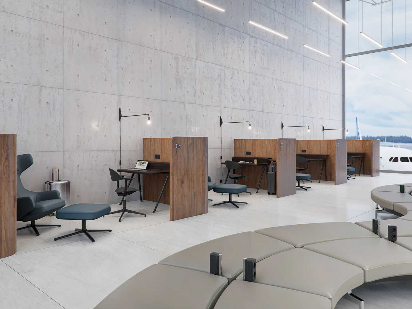 Courier Schreibtisch Vitra