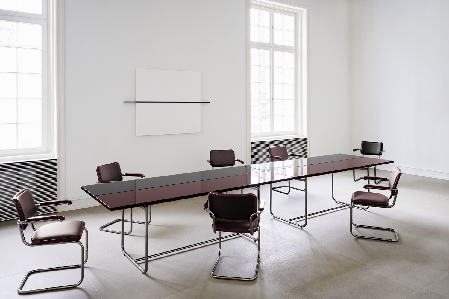 JS. Thonet by Jil Sander S 1070 / S1070 Konferenztisch Thonet