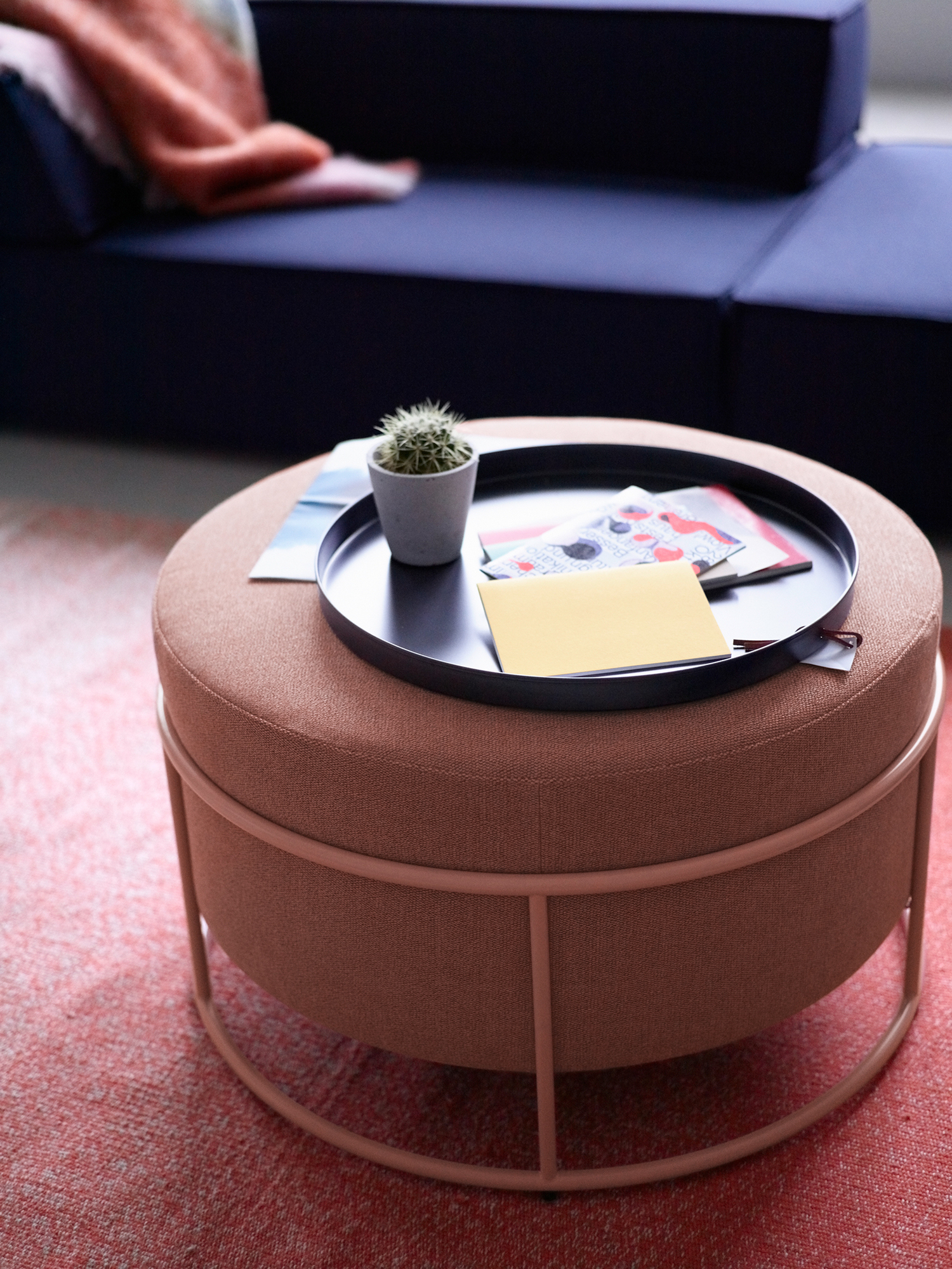 Drop Hocker Ø 79 cm Cor